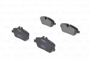 Image of Bosch 0986494120 BP1030 Brake Pad Set Disc Brake Front Axle