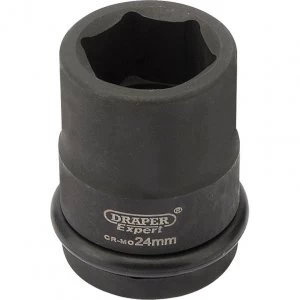 Image of Draper Expert 3/4" Drive Hexagon Impact Socket Metric 3/4" 24mm