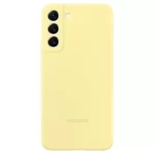 image of Samsung Galaxy S22+ 5G Silicone Cover EF-PS906TYEGWW - Butter Yellow