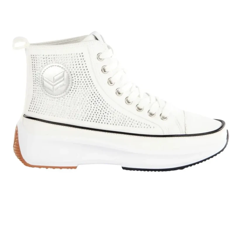 Image of Kaporal Womens Trainers Kaporal Christa Blanc Female 39