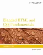 Image of new perspectives on blended html and css fundamentals introductory
