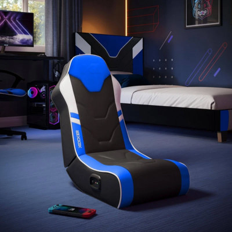 Image of X Rocker Shadow 2.0 Audio Floor Rocker - Blue 2025016