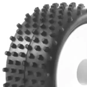 Image of Fastrax 1/10Th Mounted Buggy Tyres Lp 'Stub' Rear