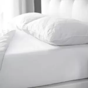 Image of Magna King White Super Soft Microfibre Fit Sheet King