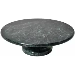 image of Premier Housewares Green Marble Cake Stand