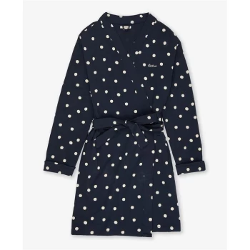 image of Barbour Dotty Robe - Blue