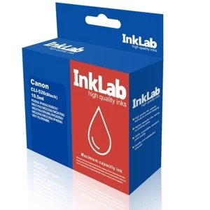 image of InkLab Canon CLI526 Black Ink Cartridge