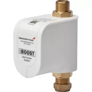 image of Salamander Tapboost Single Outlet Booster Pump in White Metal/Plastic