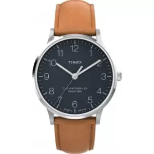 Image of Gents Waterbury Classic Silver Watch TW2U97200