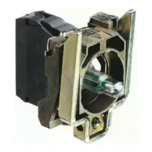 image of Light Block, Integral Led, Green, 110-120V