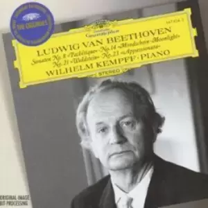Image of Ludwig Van Beethoven Piano Sonatas 8 14 21 & 23 by Ludwig van Beethoven CD Album