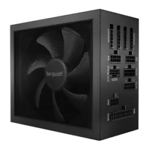 image of Be Quiet! 750W Dark Power 13 PSU Fully Modular Fluid Dynamic Fan 80+ Titanium ATX 3.0 Quad Rail Full-Mesh PSU Front OC Key