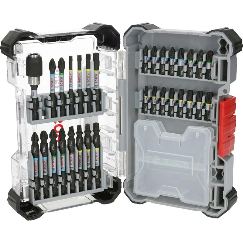 Image of Bosch PRO 31 Piece Impact Screwdriver Bit Set 2608521U72