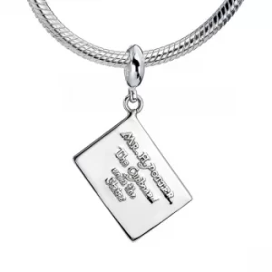 Image of Sterling Silver Acceptance Letter Slider Charm