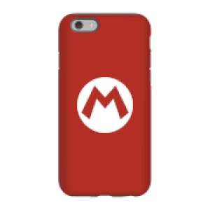 Image of Nintendo Super Mario Mario Logo Phone Case - iPhone 6S - Tough Case - Gloss