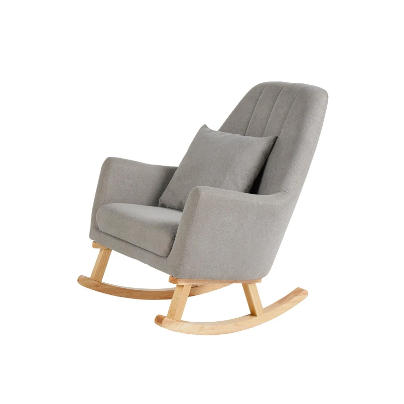 Image of Ickle Bubba Eden Deluxe Nursery Chair - Grey Grey One Size