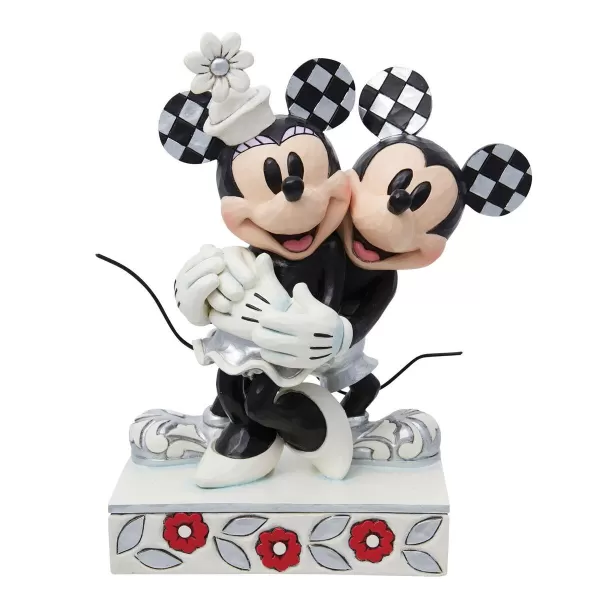 Image of Mickey Mouse Centennial Celebration - Micky & Minnie - Christmas Countdown Collection Figures multicolour