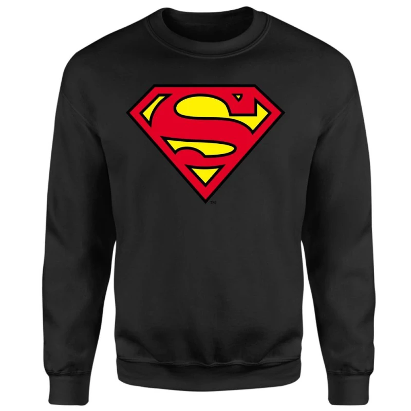 Image of Official Superman Shield Sweatshirt - Black - M