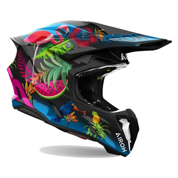 Image of Airoh Twist 3 Amazonia Offroad Helmet Size XS