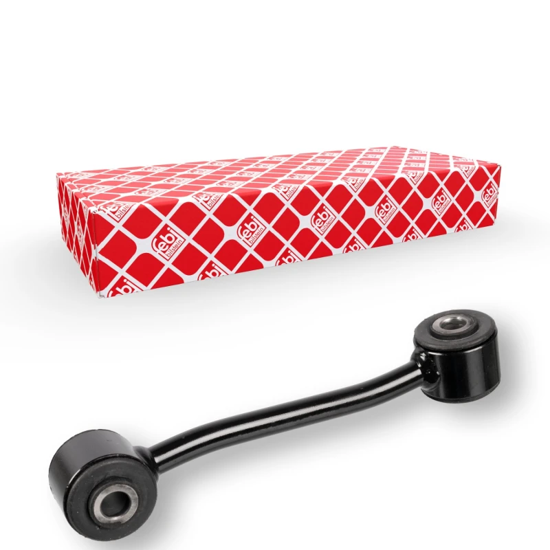 Image of FEBI BILSTEIN 48008 Anti-roll bar link Front Axle Right Steel Link Stabiliser (3229)