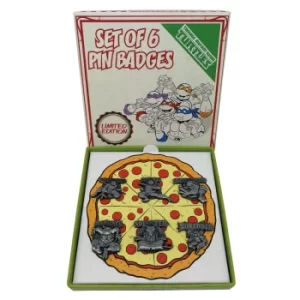 Image of Fanattik Teenage Mutant Ninja Turtles Pin Badge Set