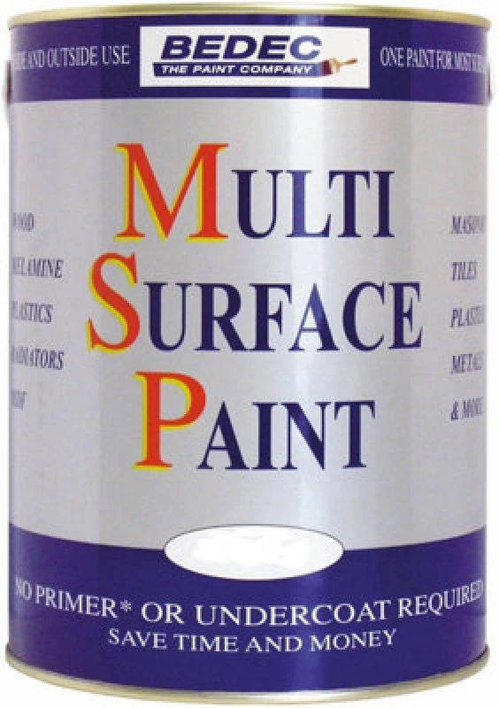 Image of Bedec Soft Gloss Multi Surface Paint, 750ml Red Cossack