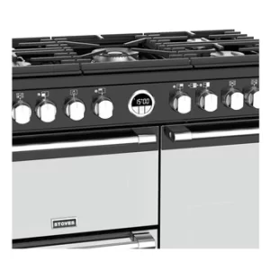 image of Stoves 444444931 Sterling DX S900DF 90cm Dual Fuel Range Cooker Black