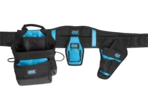 Image of OX Tools OX-P267401 Pro Dynamic Nylon Tool Belt with Attachments