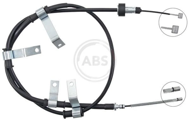 Image of A.B.S. Handbrake cable A.B.S. K16033