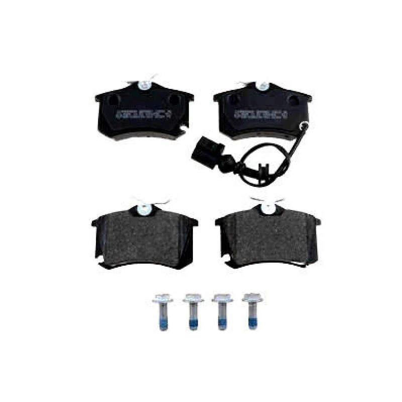 Image of ZIMMERMANN 23829.170.1 Brake pad set Rear Axle, incl. wear warning contact, Photo corresponds to scope of supply Brake Pad Set,disc brake (402)