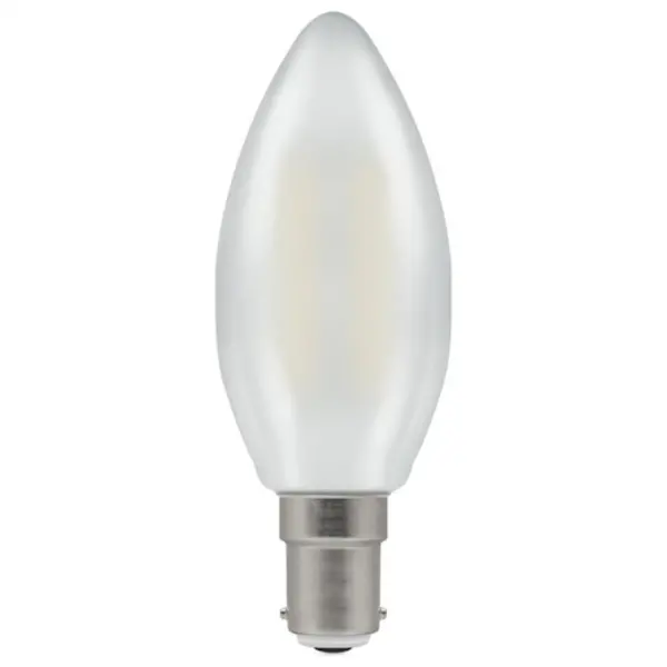 Image of Crompton LED Candle Filament Dimmable Pearl 2.5W 4000K SBC-B15d