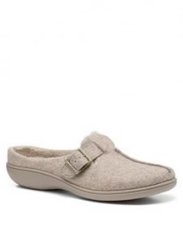 image of Hotter Affection Slipper - Oatmeal, Oatmeal, Size 3, Women