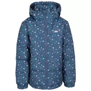 Image of Trespass Girls Combine Padded Jacket (2-3 Years) (Navy)