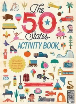 Image of The 50 States Activity Book by Gabrielle Balkan Paperback