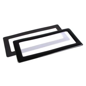 image of DEMCiflex Dust Filter 2x40mm Square - Black/White