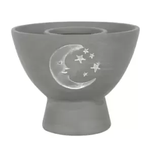 Image of Grey Moon Terracotta Smudge Bowl