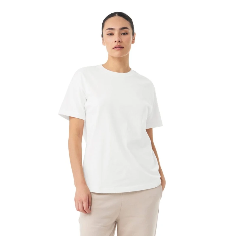 Image of Bella + Canvas Mens Heavyweight Short-Sleeved T-Shirt in White Size: Large White Male L