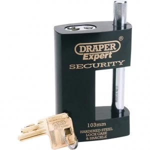 Image of Draper Expert Heavy Duty Padlock Closed Shackle 103mm Standard