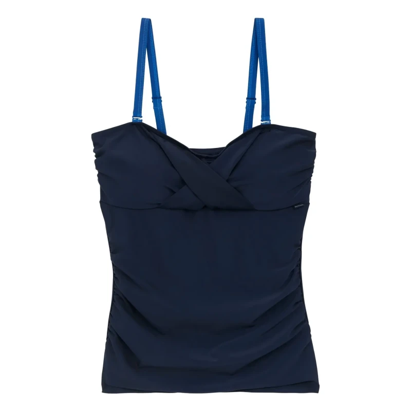Image of Regatta Womens Aceana III Bandeau Tankinis Navy/Brightest female 8