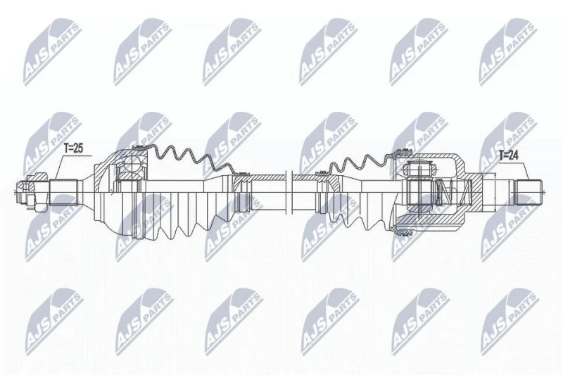 Image of NTY Drive shaft NTY NPW-CT-109