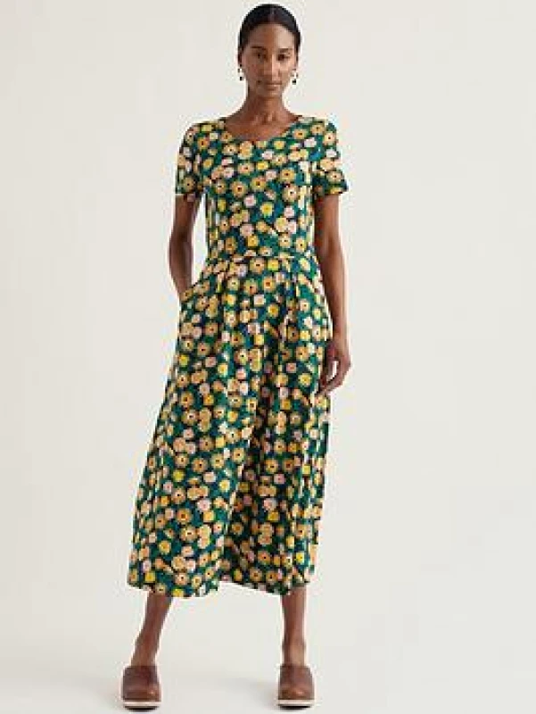 Image of Seasalt Seasalt Cornwall Veronica Dress Orange - Seasalt - Size: 22 Orange Female 22 PQ72018