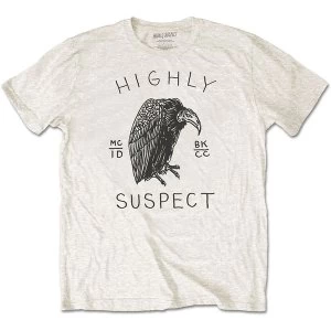 Image of Highly Suspect - Vulture Unisex Large T-Shirt - Neutral
