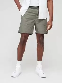 Image of Farah Ripstop Organic Cotton Shorts - Green Size XL Men