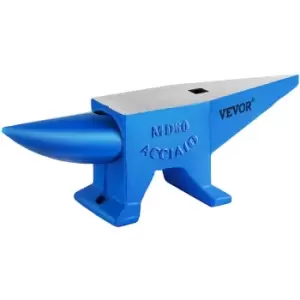 Image of VEVOR Steel Anvil 60Kg/132Lbs Round Horn Anvil Metalsmith Blacksmith Tool Steel Anvil Blacksmith Anvil Rugged Blacksmith Durable and Robust Metal