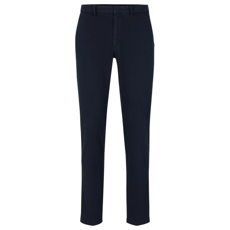 Image of Boss Kaito Chino Trousers Dark Blue male 28W R