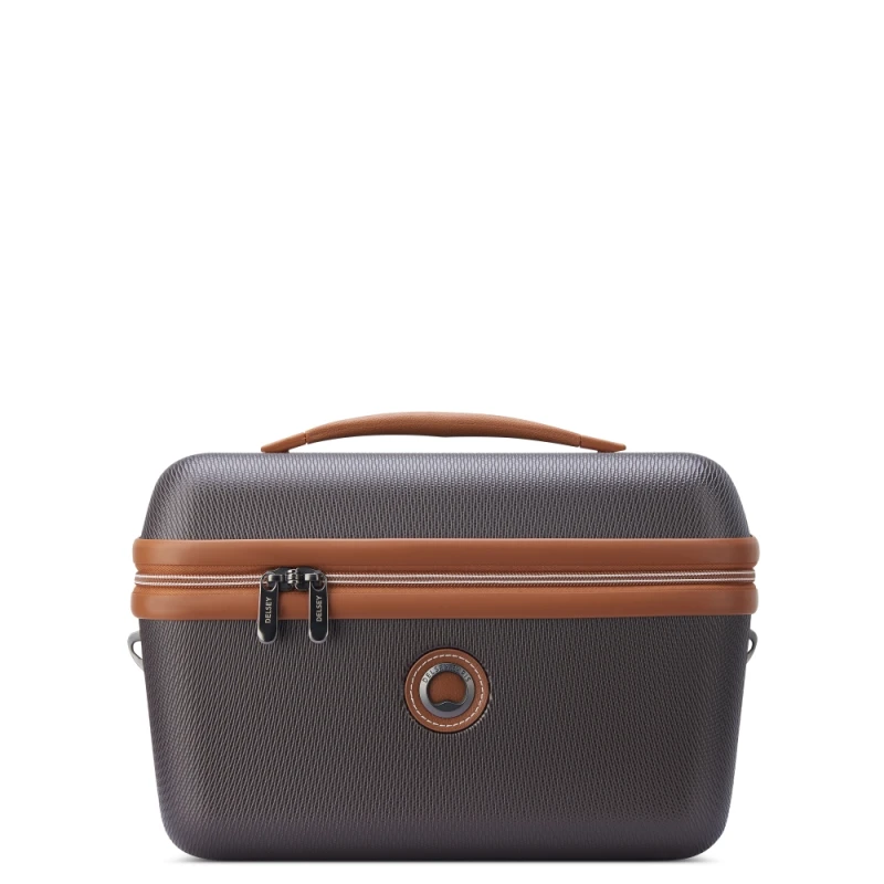 Image of Delsey Beauty Case - Chatelet air 2.0 Beauty Case - Chatelet air 2.0 - 26(h) x 34(w) x 22(d) cm - Dark Brown - 001676310 Dark Brown
