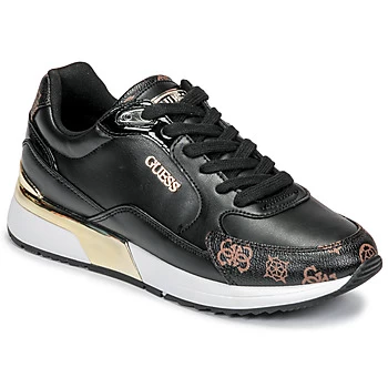 Image of Guess MOXEA womens Shoes Trainers in Black,4,5,5.5,6.5,7.5,2.5