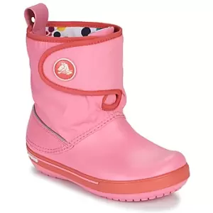 image of Crocs CROCBAND ll.5 GUST BOOT KIDS PLEM PPY boys's Children's Snow boots in Pink,3 kid,12 kid,2 kid