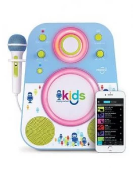 Image of The Singing Machine Singing Machine Smk250Bg Bluetooth Sing Along Machine (Blue + Green)