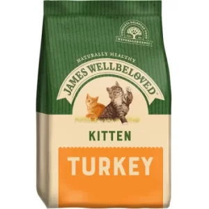 image of James Wellbeloved Kitten Turkey Cat Food 300g